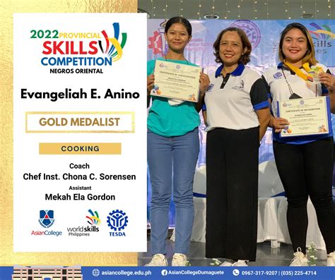 Asian College Wins 8 Medals During The Technical Education And Skills