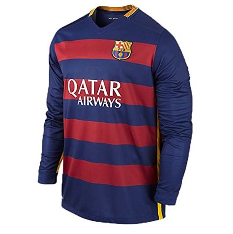 Barcelona Home Messi Kids 10 Soccer Kit Long Sleeve