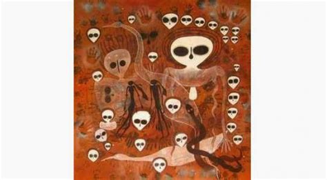 el misterioso arte rupestre de los aborígenes australianos los wandjinas