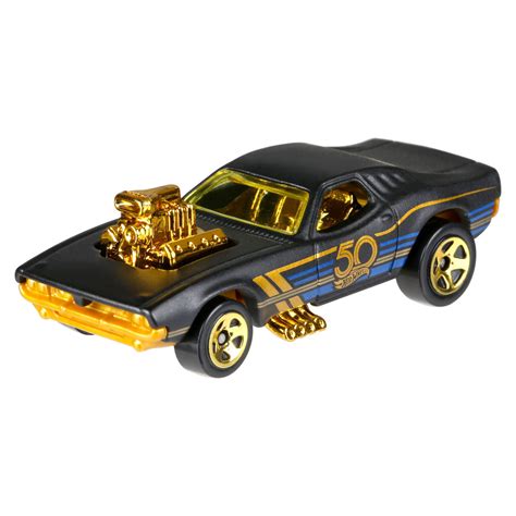 Hot Wheels 50th Anniversary Black Gold Jubileumserie Thimble Toys