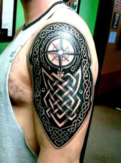 25 Stunning Celtic Tattoo Ideas For You To Try Revelationluv Tribal Shoulder Tattoos