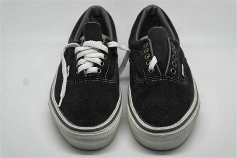 Find the correct size shoelace for your vans shoes. theothersideofthepillow: vintage VANS style #95 ERA charcoal suede MADE IN USA skate shoes 1990 ...