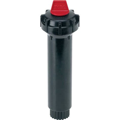 You may need to adjust it slightly to point the water spray in the direction of your lawn that you want it. Toro 570Z Pro Series Black Pop-Up Sprinkler Body-53821 ...