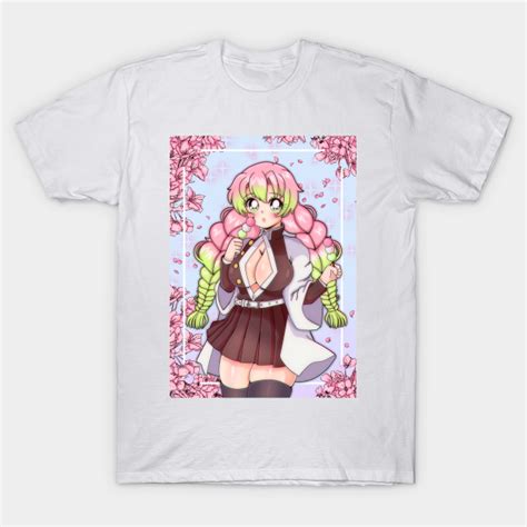 90s Anime Style Demon Slayer Kanroji Mitsuri Demon Slayer T Shirt