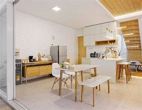 cari desain ruang makan minimalis modern simak  inspirasinya ragam