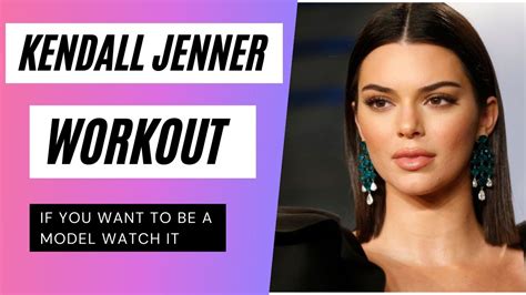 Kendall Jenner Body Workout Easy And Fun Youtube