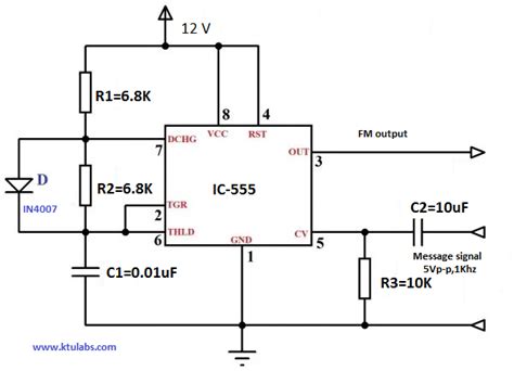 Fm Transmitter Circuit Using 555 Circuit Diagram Images