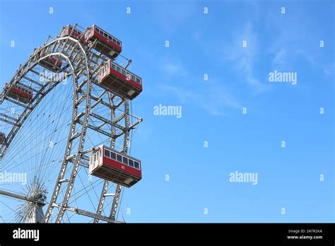 The Big Ferris Wheel Wiener Riesenrad Is The Main Landmark Of Vienna