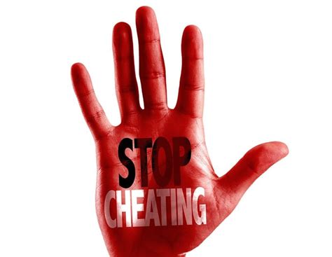 how to stop cheating