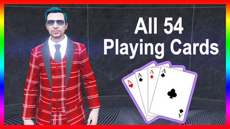 All Playing Cards Gta Online All 54 Playing Cards Locations Guide