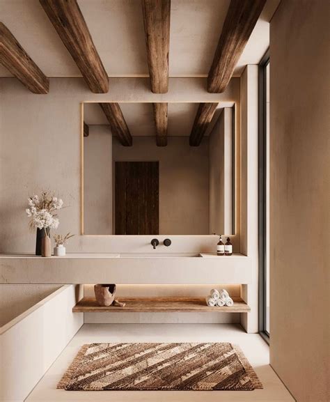 Imagicasa® On Instagram “this Organic Bathroom Design Highlights The