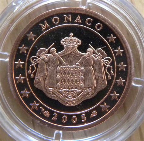 Monaco Euro Coins Unc 2005 Value Mintage And Images At Euro Coinstv