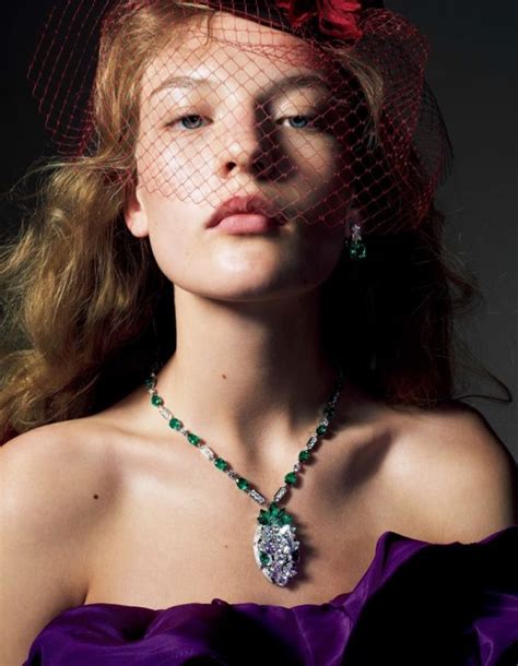 Agnes Akerlund Shines In Precious Gems For Vogue Japan Fashion Gone Rogue