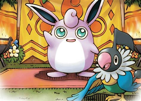 Wigglytuff And Chatot Pokemon Mystery Dungeon Pinterest