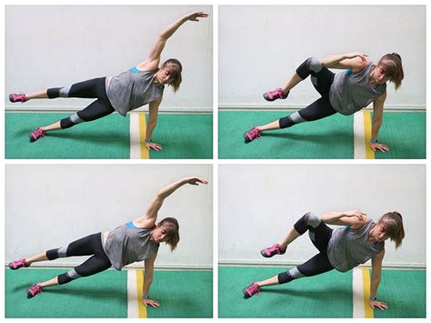 Side Plank Oblique Crunch Redefining Strength