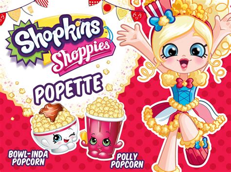 √ Shopkins Popettes Popcorn Shop