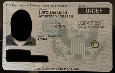 Got my DAV ID card today because I saw others post about them here. Any