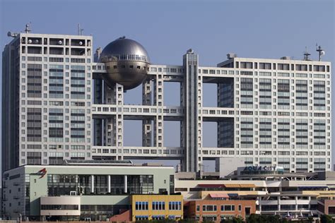 Tokyo Odaiba Fuji Tv Building From Wikipedia Odaiba お台 Flickr