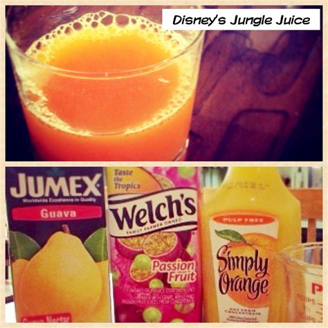 Disney S Jungle Juice Yummy Jungle Juice Guava Good Food Food And