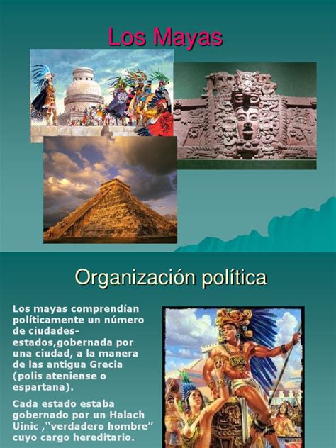 Los Mayas Power Cuarto Basicoppt Civilización Maya Deidades