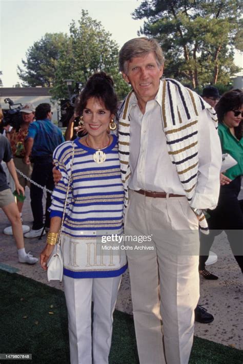 Mary Ann Mobley And Her Husband Actor Gary Collins Attending An