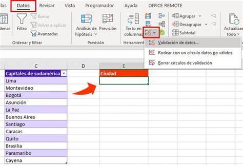 Excel Como Insertar Lista Desplegable Charcot