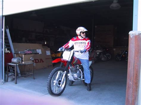The front tire, in particular, was irritating. CRF230F