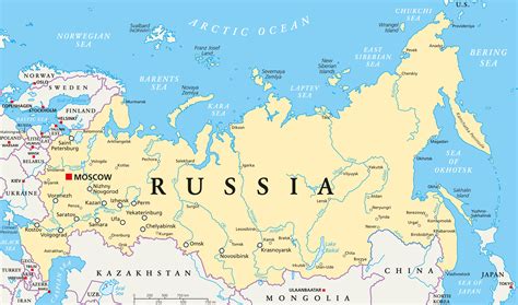 Geography Russia Level 1 Activity For Kids Uk