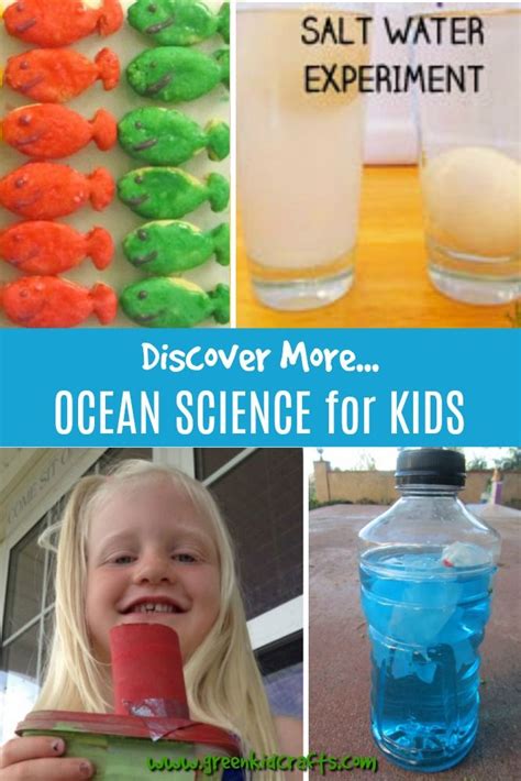Ocean Science Green Kid Crafts Ocean Science Experiments Science