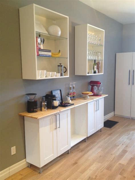 Mom & dad cut ikea kitchen bases back 2 ⅛ to make them vanity depth and still be able to accommodate the full ikea kitchen drawers. Ikea As-Is Score - Storefront Life