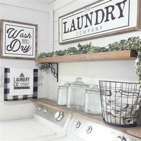 47 Best Modern Farmhouse Home Decor Ideas 9 Laundry Room