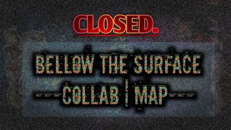 P3dfnaf Bellow The Surface Animation Collab Map 1111 Closed 10