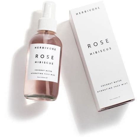 Rose Hibiscus Hydrating Face Mist Herbivore Botanicals Liked On