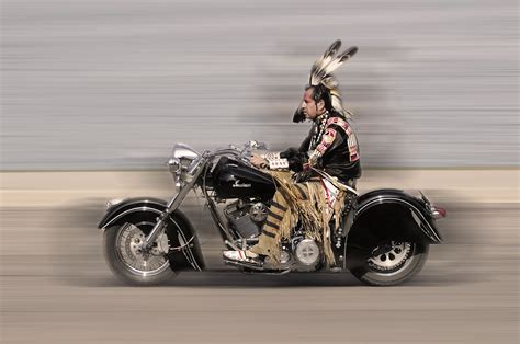 Native American Motorcycle Groups Artist Jim Yellowhawk On His