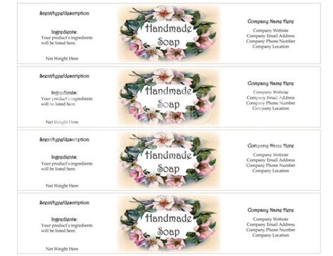 800+ vectors, stock photos & psd files. Homemade Soap Label Printable Custom 2X10 by ...