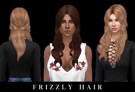 Frizzly Hair At Leo Sims Sims 4 Updates