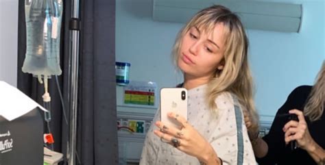 Miley Cyrus Reveals Shes Been Hospitalized After Tonsillitis Diagnosis