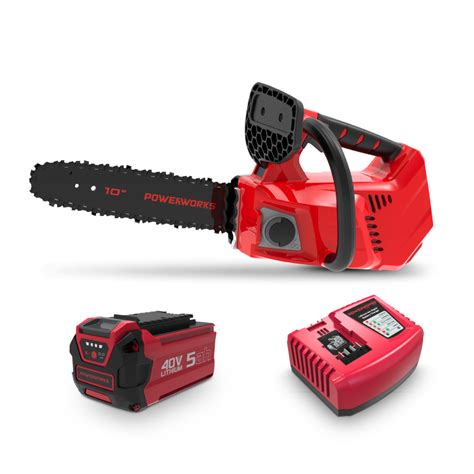 40v Top Handle Chainsaw Kit New Stock Powerworks