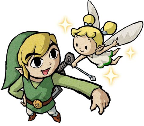 Link Fairy Characters Art The Legend Of Zelda The Wind Waker HD Wind Waker Legend Of