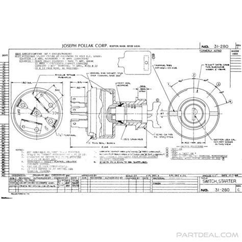 The ignition switch 6 wire for sale. DIAGRAM Wiring Diagram For The Pollak Heavy Wiring ...