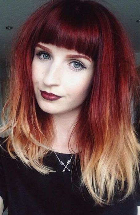The Most Gorgeous Red Ombre Hair Ideas For Fiery Ladies In