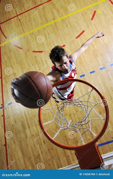 Basketball Jump Stock Images Image 14206784