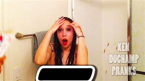 Shower Sex Prank On Girlfriend Naked Dominos Trolling Youtube