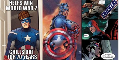 Read Captain America 10 Memes That Perfectly Sum Up The Comic Books 🍀 Welovemanga Lol 💓 Captain