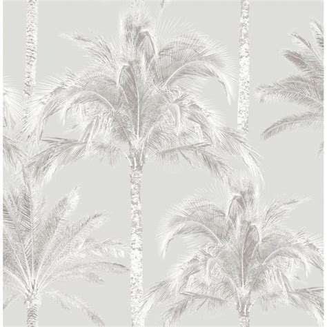 Miami Palm Tree Wallpaper Soft Grey Fd40904 Tree Wallpaper Bedroom