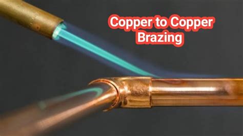 Hvac Copper To Copper Tubepipe Brazing Youtube