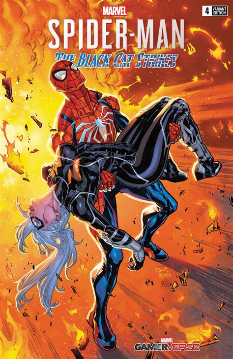 Marvels Spider Man The Black Cat Strikes 2020 4 Variant Comic