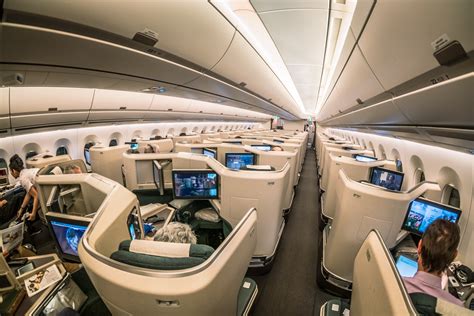 Cathay Pacific Airbus A350 1000 Business Class Review Hkg Ams
