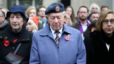 Armistice Day Two Minutes Silence Marks Remembrance Bbc News