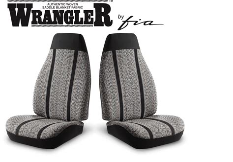 wrangler™ series universal fit car seat covers fia inc